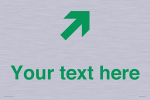 Custom Safe Condition inverse: Green Up right arrow